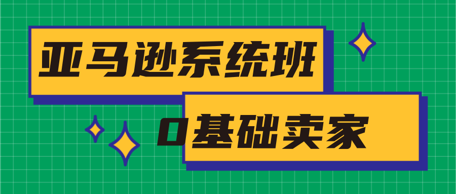 亚马逊系统班，专为0基础卖家量身打造，亚马逊运营流程与架构-云帆项目库