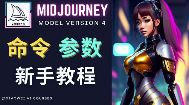 Midjourney新手入门教程，轻松创作顶级图像，命令参数-新手教程-云帆项目库