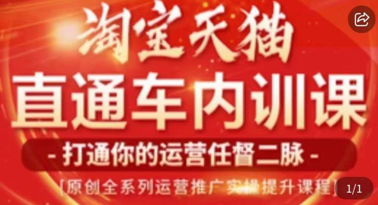 天问电商·2023淘宝天猫直通车内训课，零基础学起直通车运营实操课程-云帆项目库