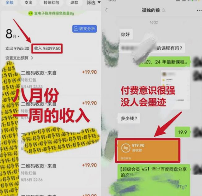 靠英语四级，一天1000+不懂英语也能做，小白保姆式教学(附:1800G资料）【揭秘】-云帆项目库