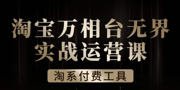 沧海·淘系万相台无界实战运营课，万相台无界实操全案例解析-云帆项目库