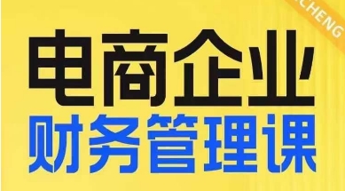 电商企业财务管理线上课，为电商企业规划财税-云帆项目库