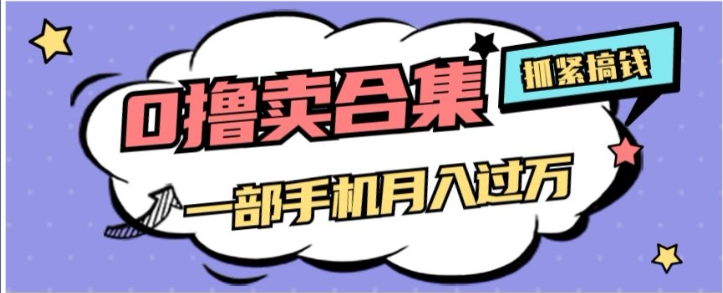 0撸项目月入过万，售卖全套ai工具合集，一单29.9元，一部手机即可【揭秘】-云帆项目库