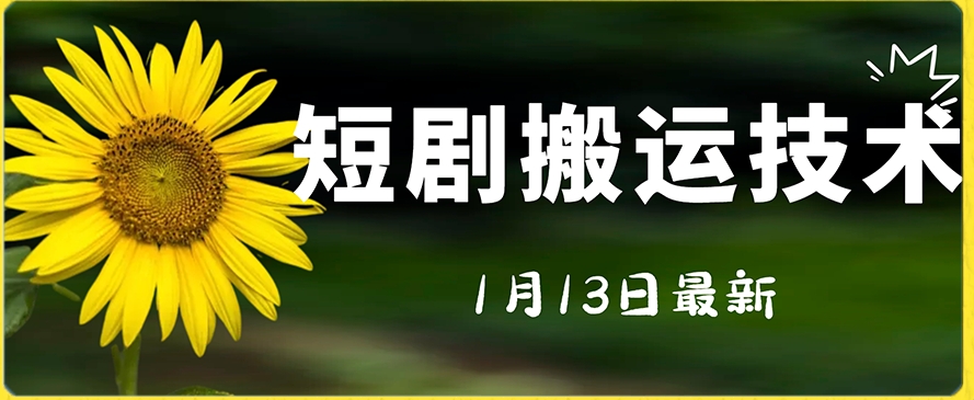 最新短剧搬运技术，电脑手机都可以操作，不限制机型-云帆项目库