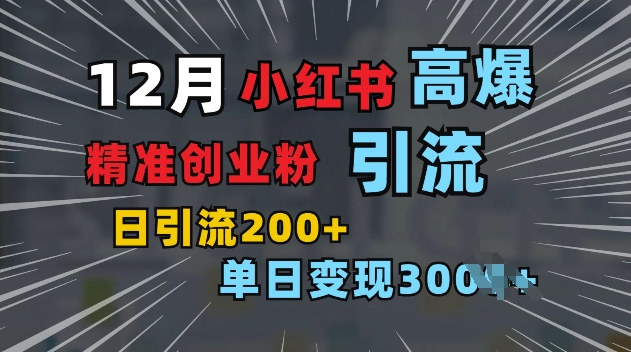 小红书一张图片“引爆”创业粉，单日+200+精准创业粉 可筛选付费意识创业粉【揭秘】-云帆项目库